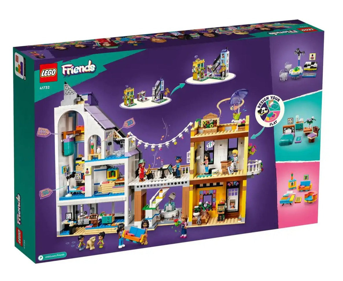 Lego Friends Down Town Flower And Design Stores 41732