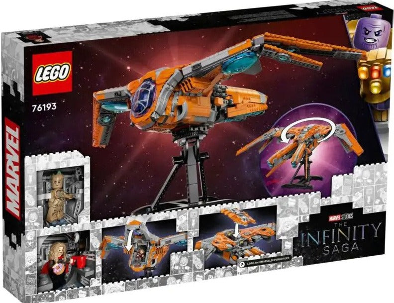 LEGO 76193 Marvel Super Heroes The Guardians' Ship - BRAND SEALED