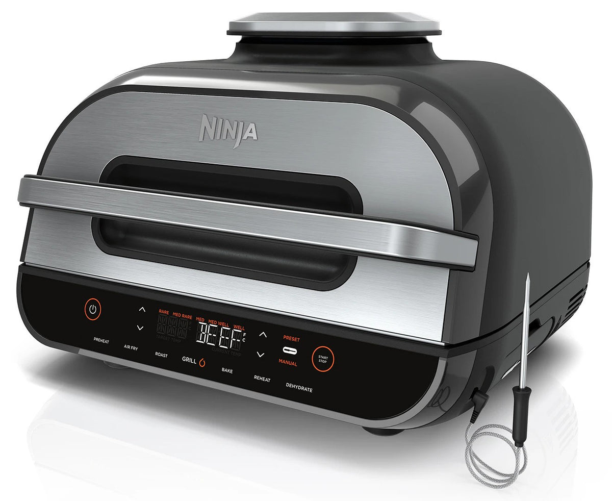 Ninja Foodi Smart XL Grill & AirFryer - Black/Silver AG551