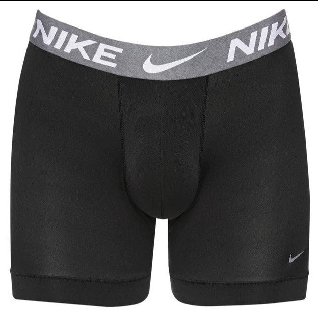 Nike Mens Dri-FIT Essential Micro Boxer Briefs 3-Pack - Black/Multi