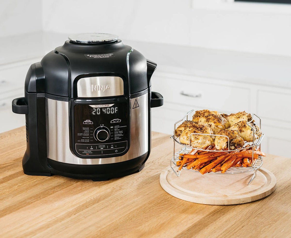 Ninja Foodi MAX 10-in-1 Multi-Cooker - Black/Silver OP500