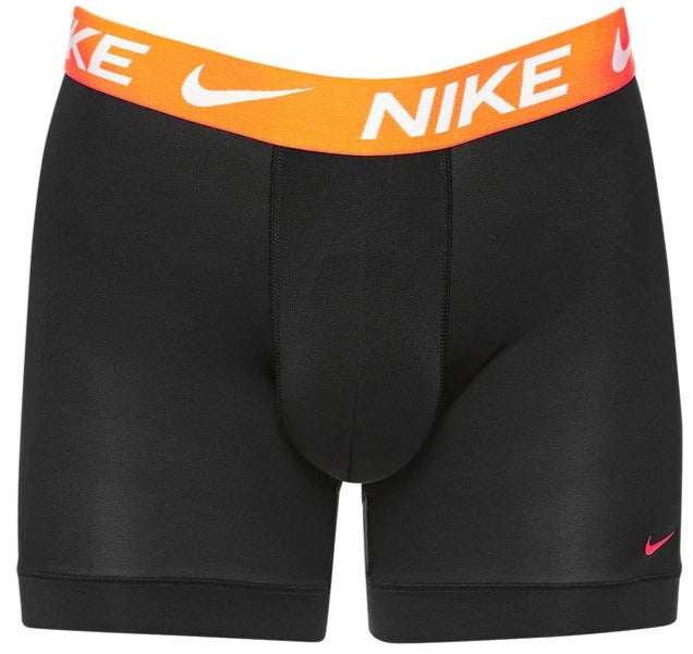 Nike Mens Dri-FIT Essential Micro Boxer Briefs 3-Pack - Black/Multi