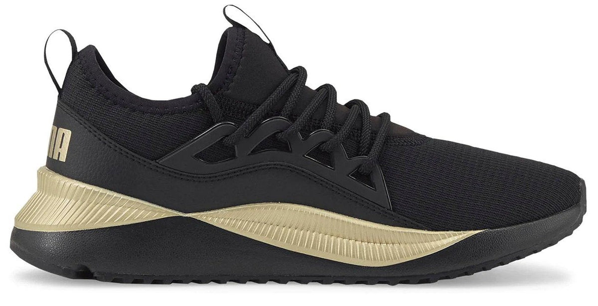 Puma Women's Pacer Future Allure Sneakers - Black/Team Gold