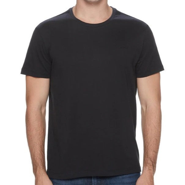 Calvin Klein Men's Prima Cotton Crew Tee / T-Shirt / Tshirt - Black Beauty