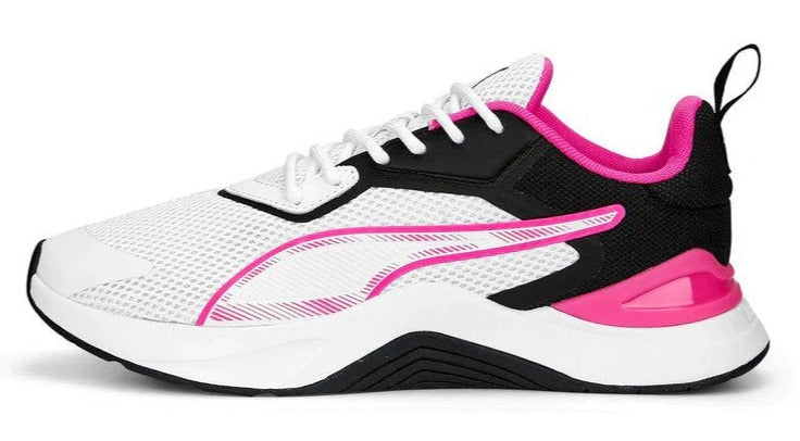 Puma Women's Infusion Training Shoes - White/Black/Ravish