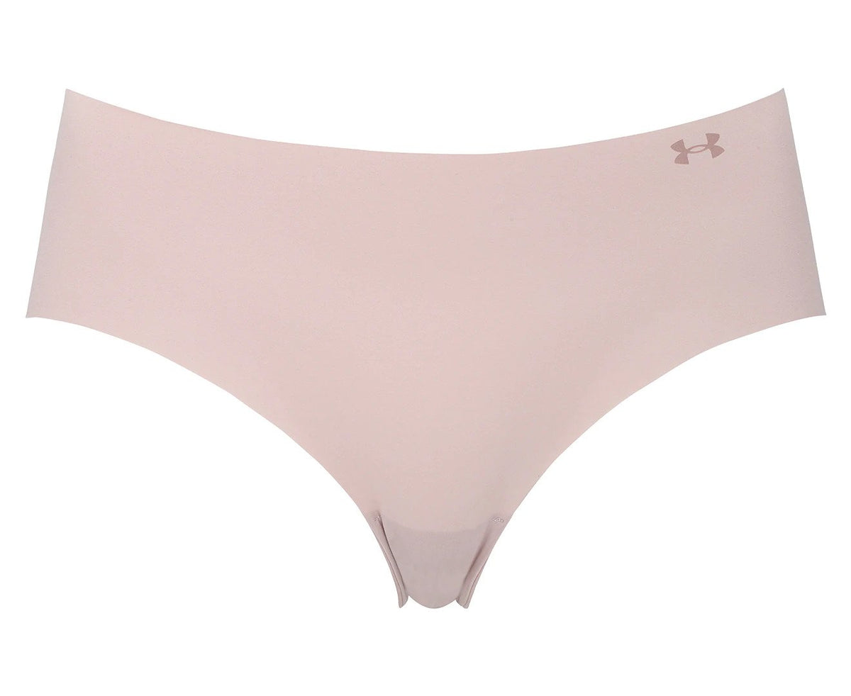 Under Armour Women's UA Pure Stretch Hipster Briefs 3-Pack - Black/Beige/Graphite