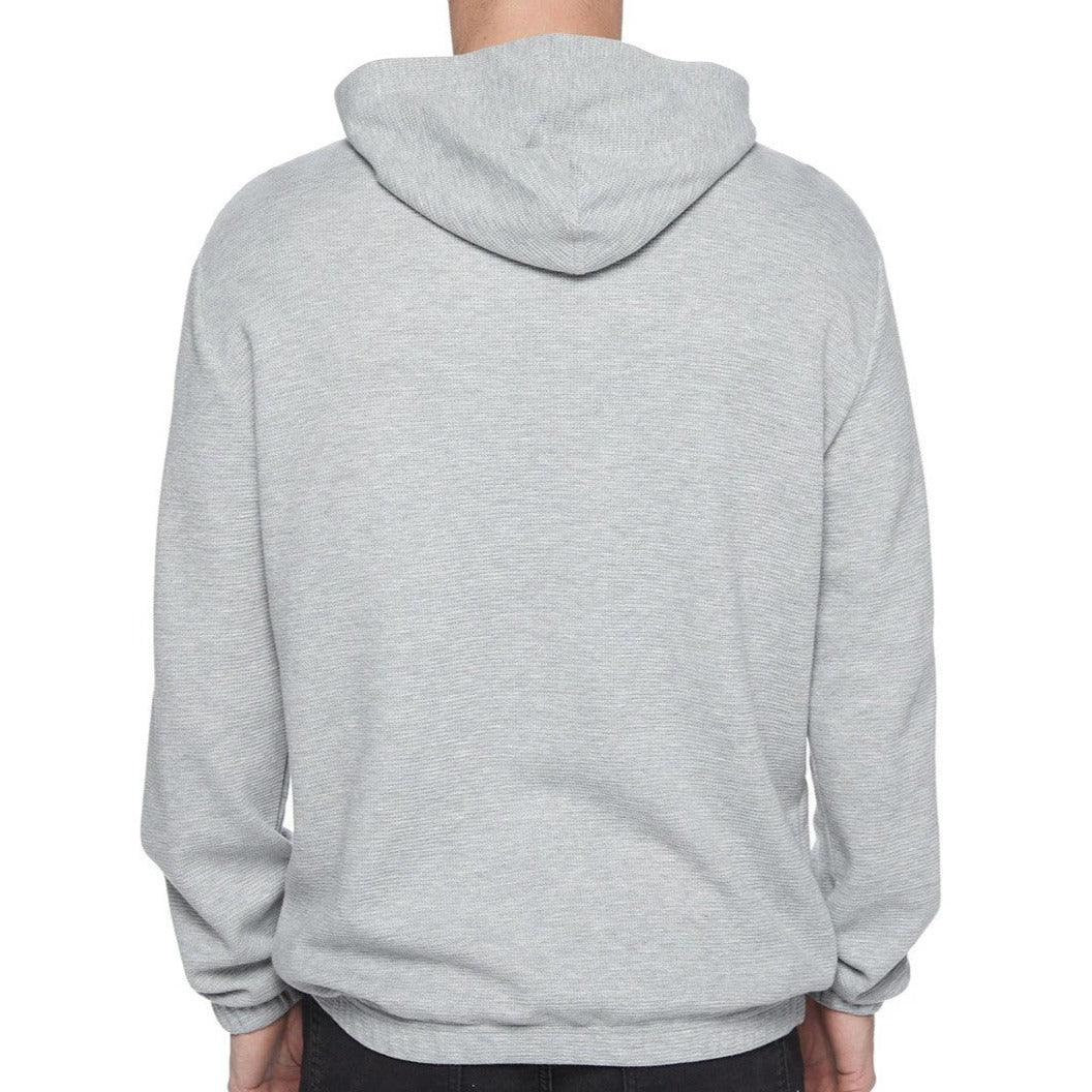 Calvin Klein Men's Waffle Sweater - Heroic Grey Heather