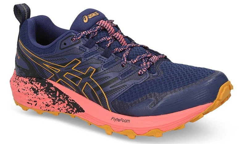 ASICS Women's GEL-Trabuco Terra Running Shoes - Indigo Blue/Sandstorm