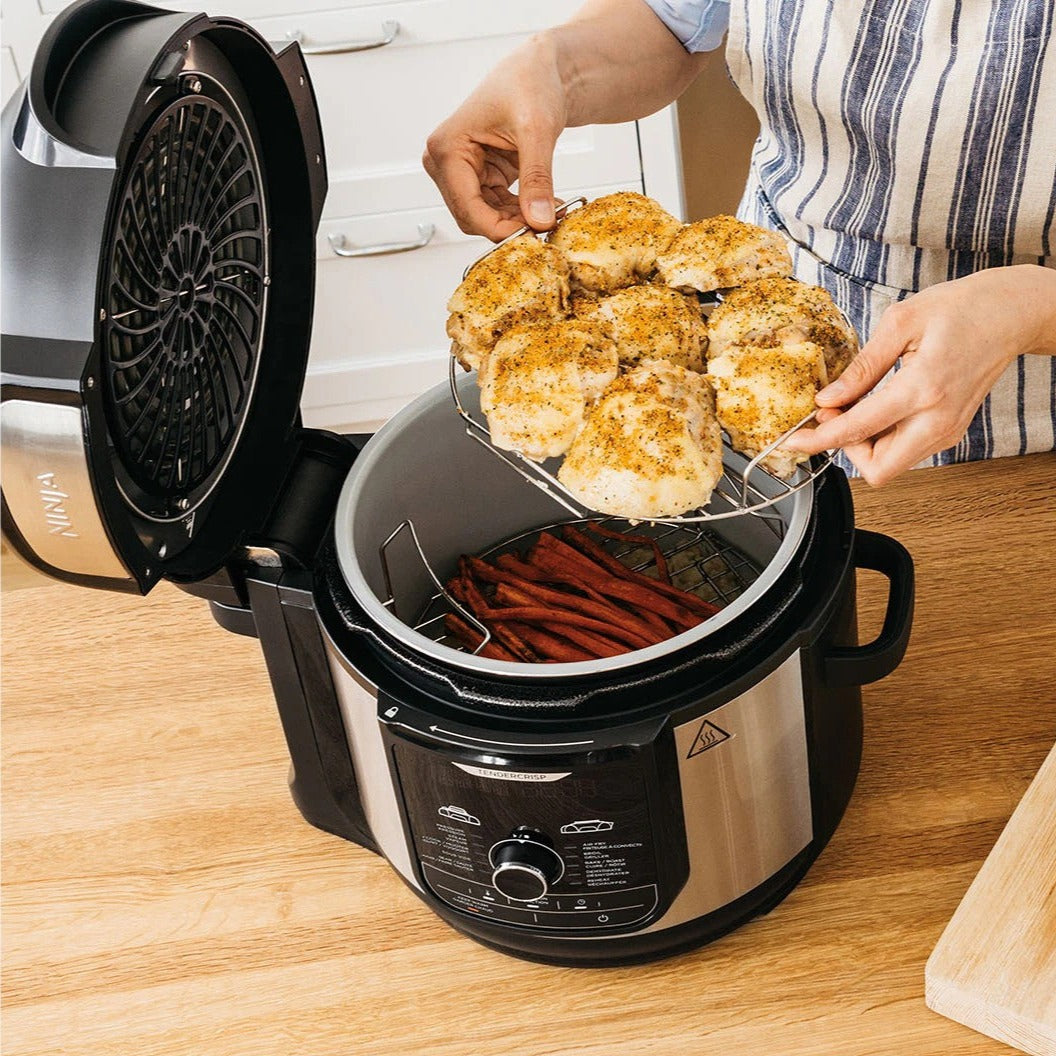 Ninja Foodi MAX 10-in-1 Multi-Cooker - Black/Silver OP500