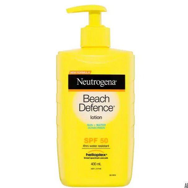 Neutrogena Beach Defence Lotion Sun & Water Sunscreen SPF50 400mL