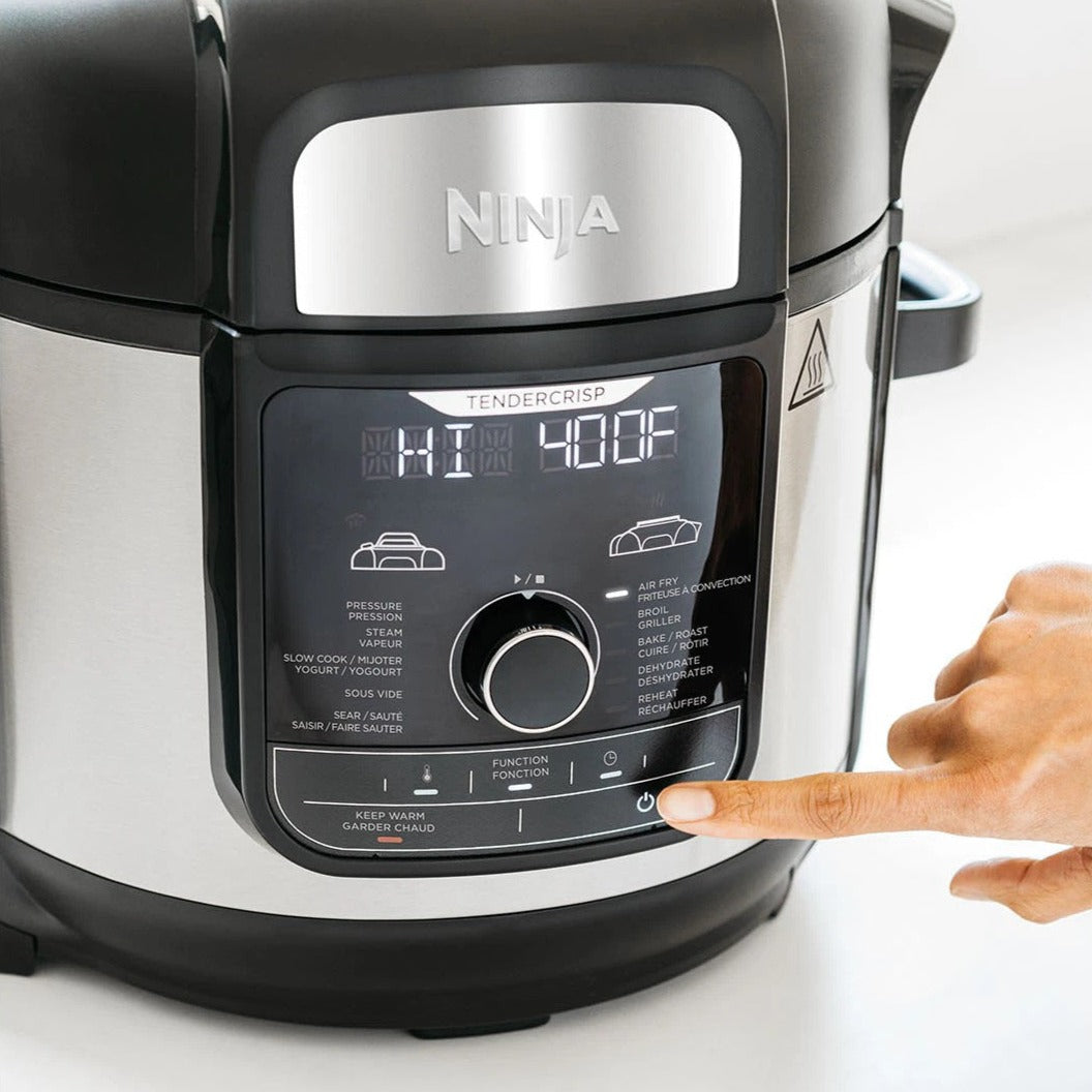 Ninja Foodi MAX 10-in-1 Multi-Cooker - Black/Silver OP500