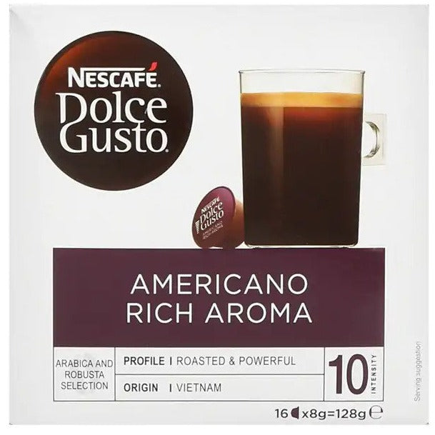 3 x 16pk Nescafé Dolce Gusto Americano Coffee Capsules