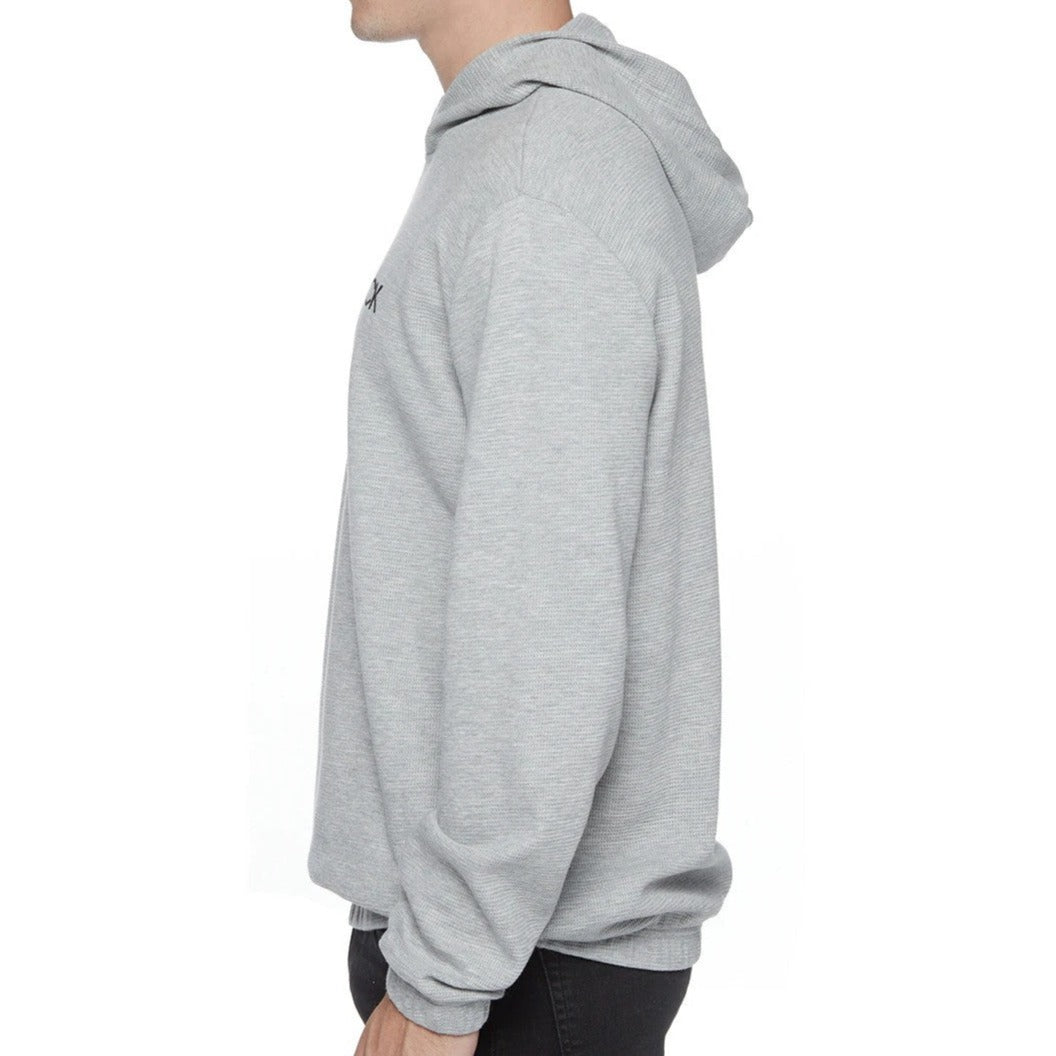 Calvin Klein Men's Waffle Sweater - Heroic Grey Heather