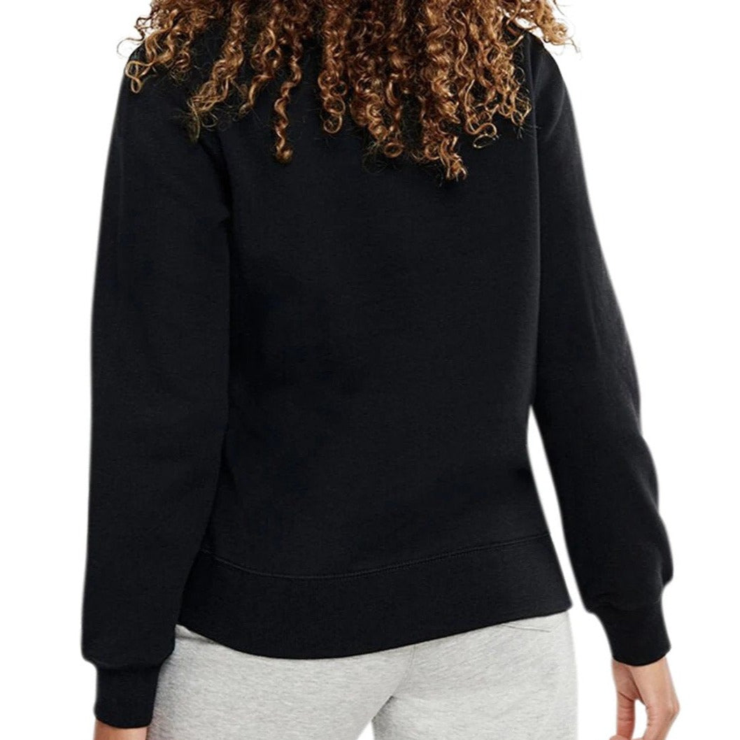Champion Women's Script Crew Sweatshirt - Black