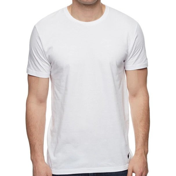 Polo Ralph Lauren Men's Crew Neck T-Shirt 3-Pack - White