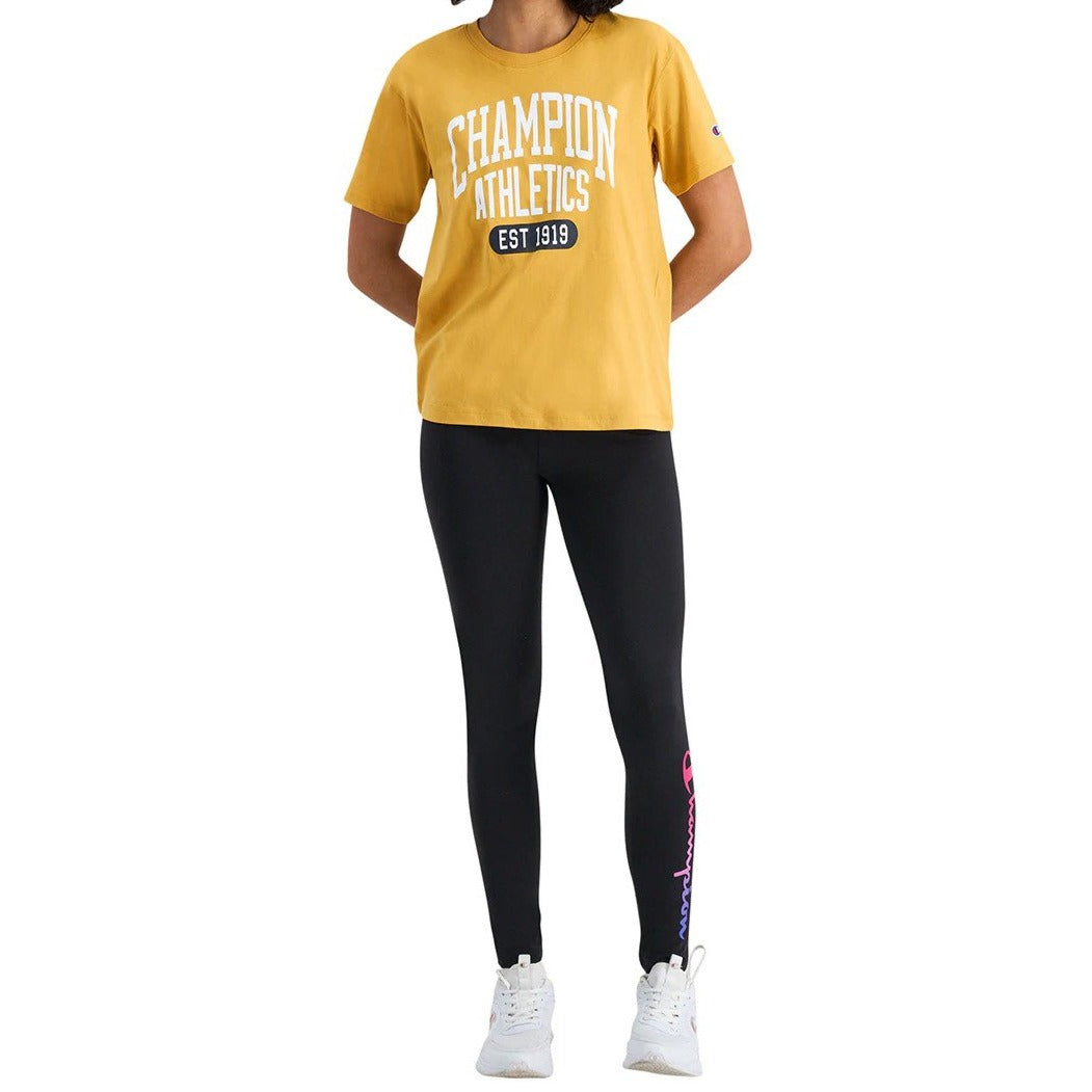 Champion Women's Sporty Tee / T-Shirt / Tshirt - Golden Glaze