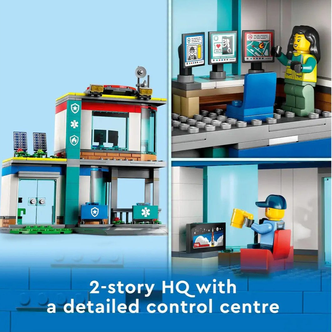 LEGO City Emergency Vehicles HQ 60371