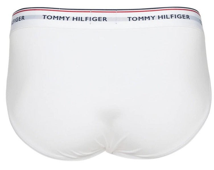 Tommy Hilfiger Men's Cotton Stretch Briefs 3-Pack - White