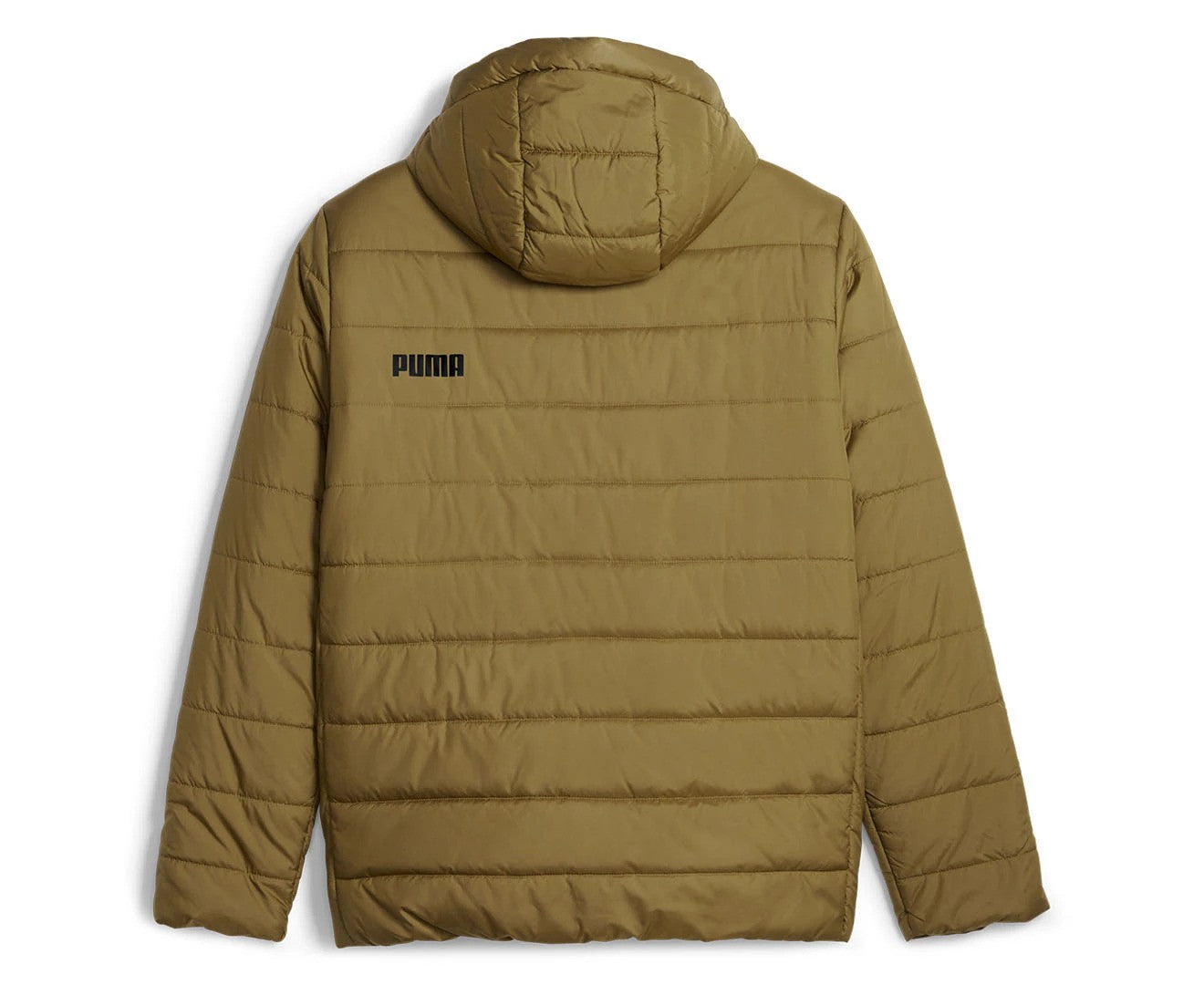 Puma Men's Essentials Hooded Padded Jacket - Chocolate Chip