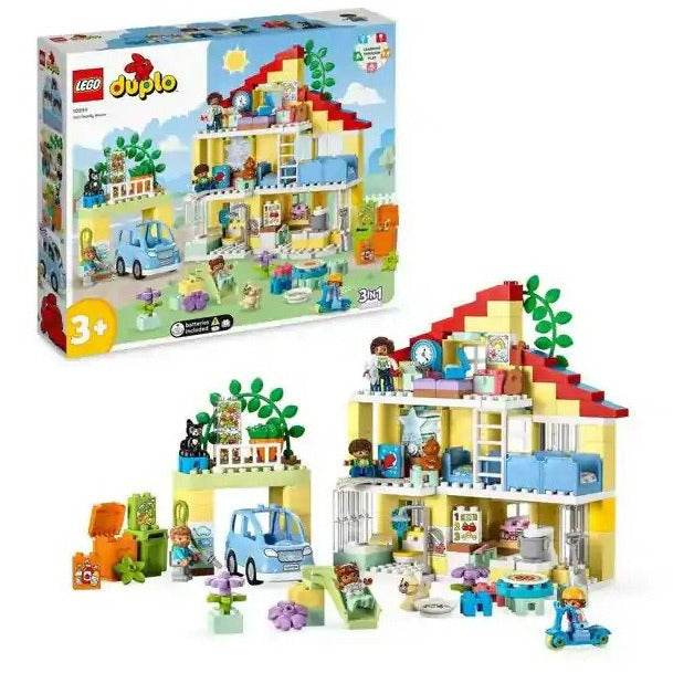 LEGO® DUPLO Town 3in1 Family House 10994 - Multi