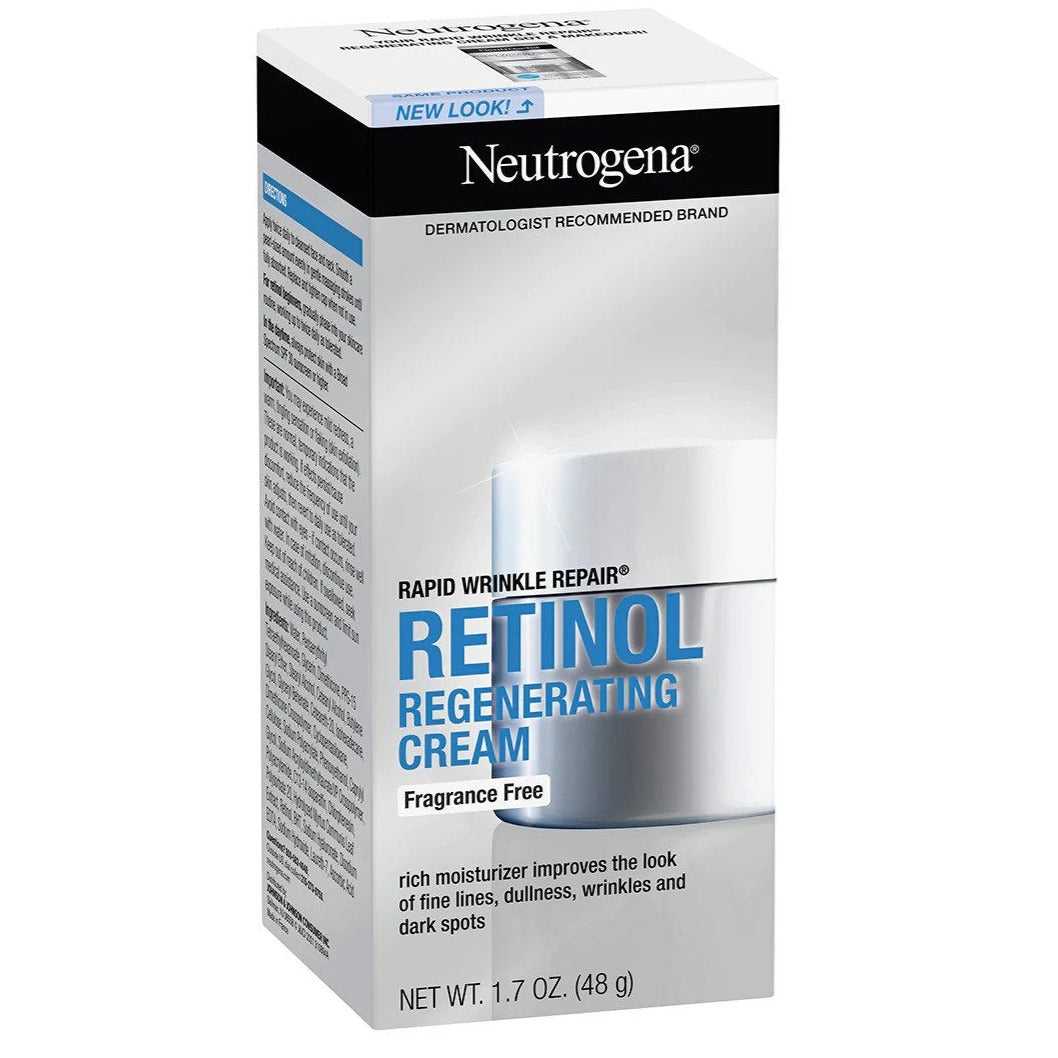 Neutrogena Rapid Wrinkle Repair Retinol Regenerating Fragrance-Free Cream 48g