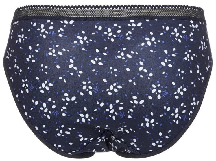 Tommy Hilfiger Women's Brushed Microfibre Bikini Briefs 3-Pack - Falling Petals