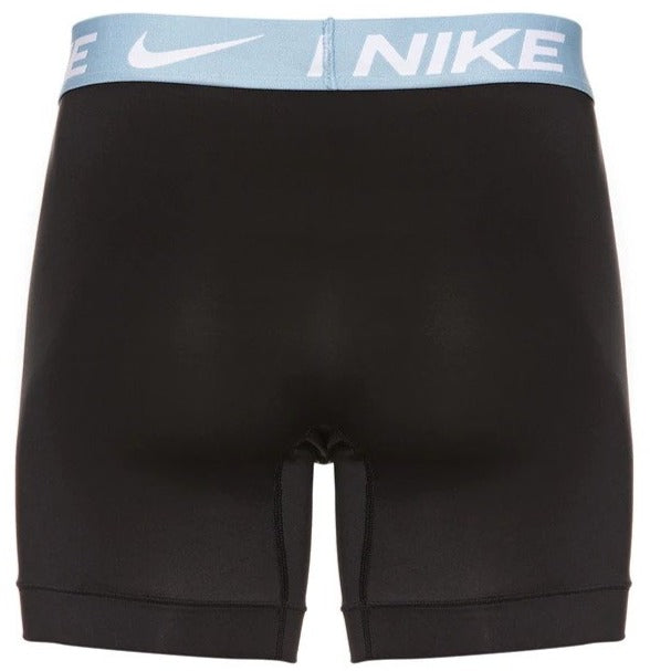 Nike Mens Dri-FIT Essential Micro Boxer Briefs 3-Pack - Black/Multi