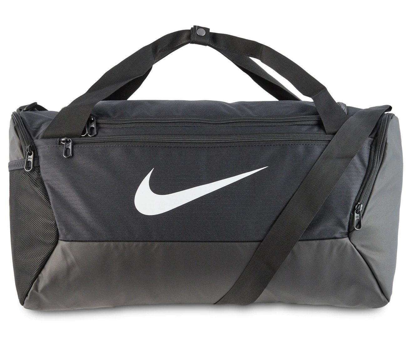 Nike 41L Brasilia Small Duffle Bag - Black/White