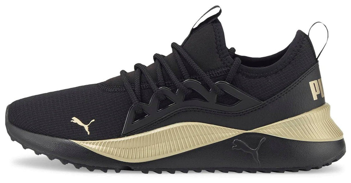 Puma Women's Pacer Future Allure Sneakers - Black/Team Gold