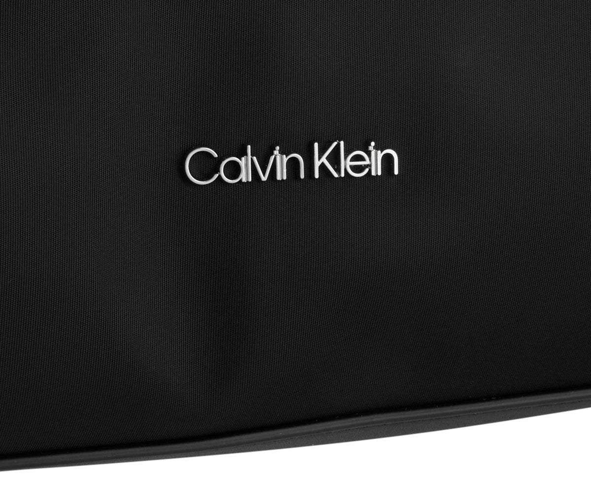 Calvin Klein Reyna Large Chic Nylon Tote Bag - Black