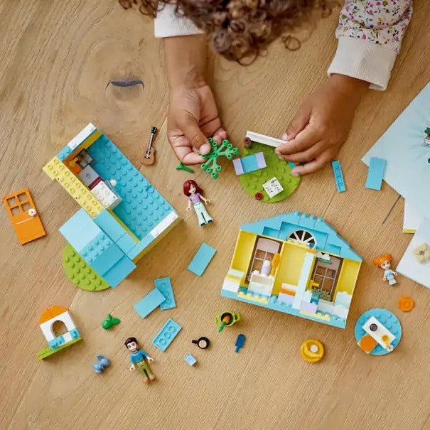 Lego Friends Paisley’s House 41724 Building Toy Set; A Gift For Kids Aged 4+; Comes With 3 Mini-dolls (185 Pieces)