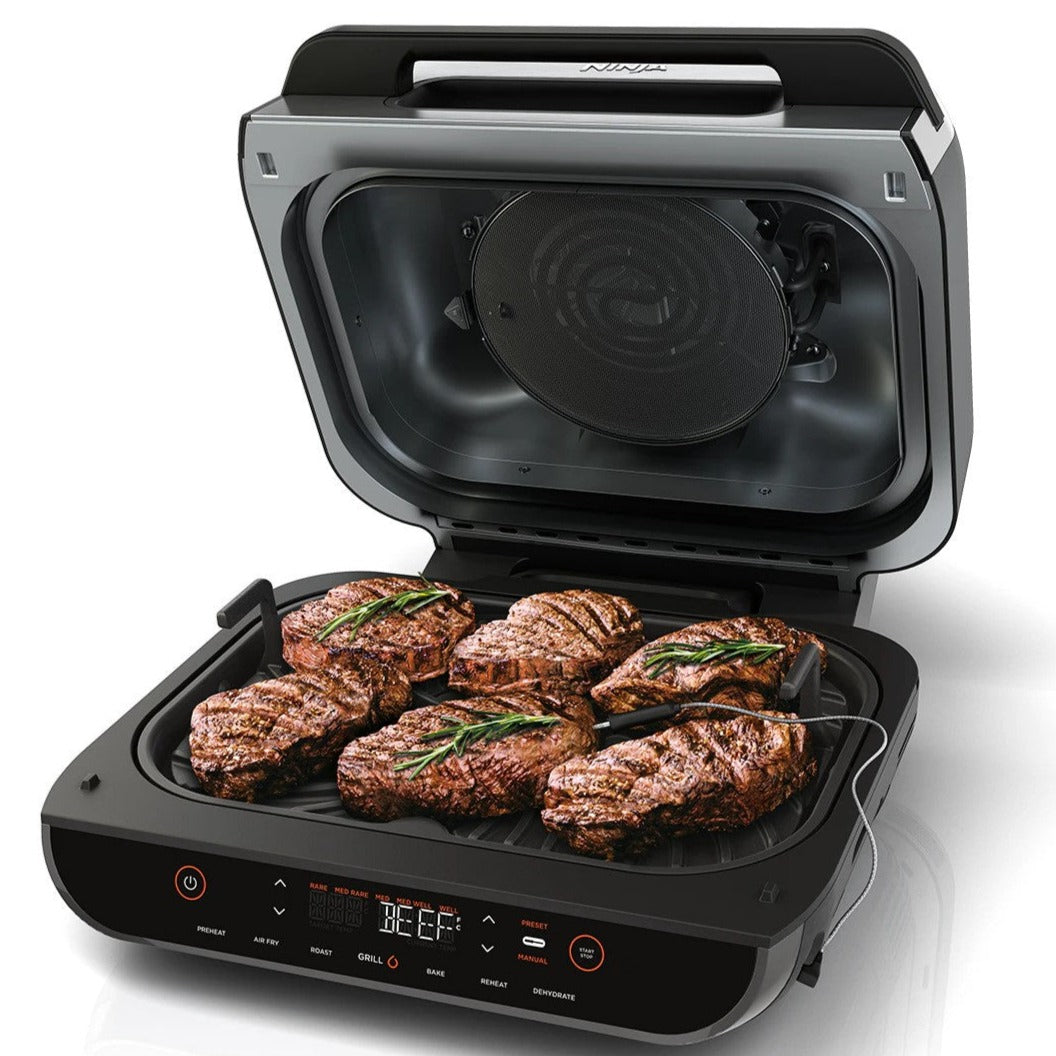 Ninja Foodi Smart XL Grill & AirFryer - Black/Silver AG551