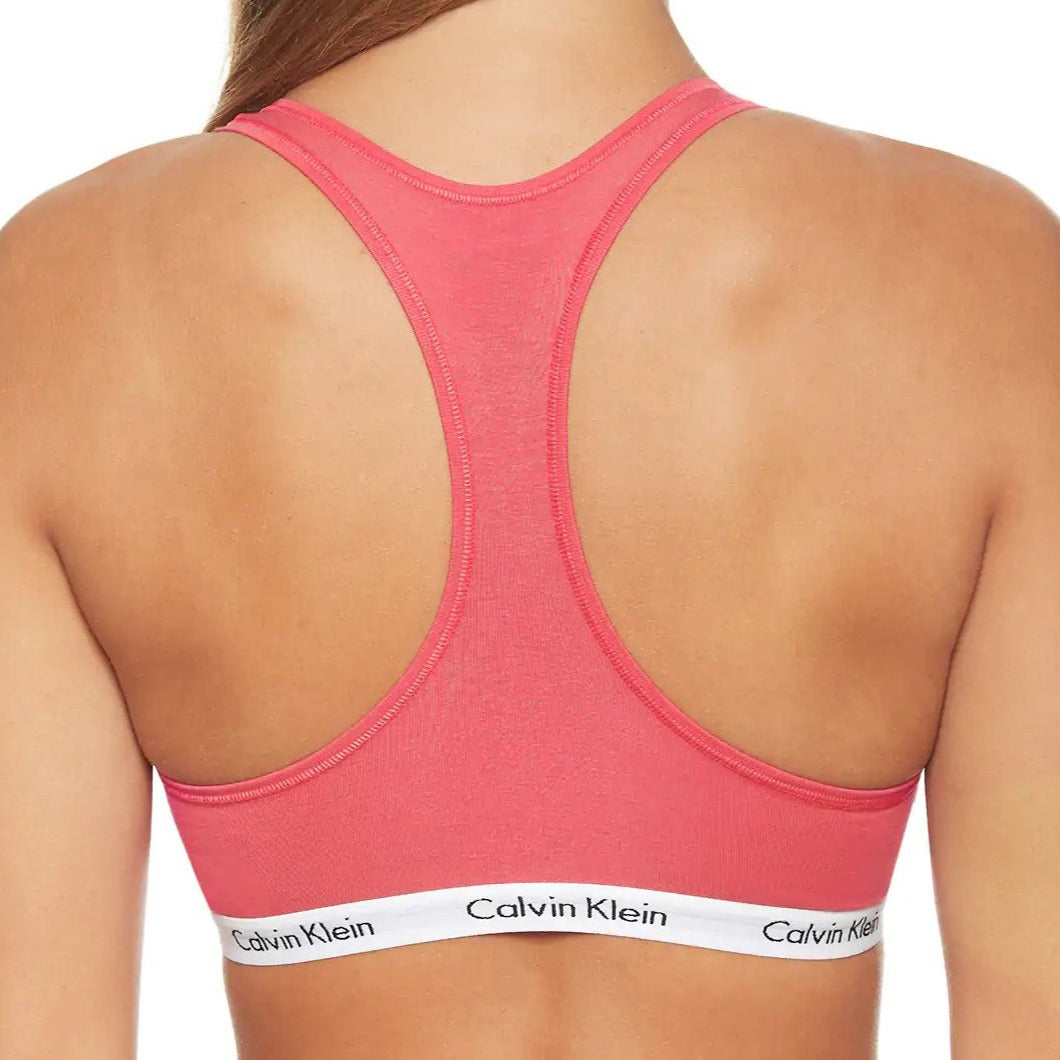 Calvin Klein Women's Carousel Unlined Bralette - Tea Rose