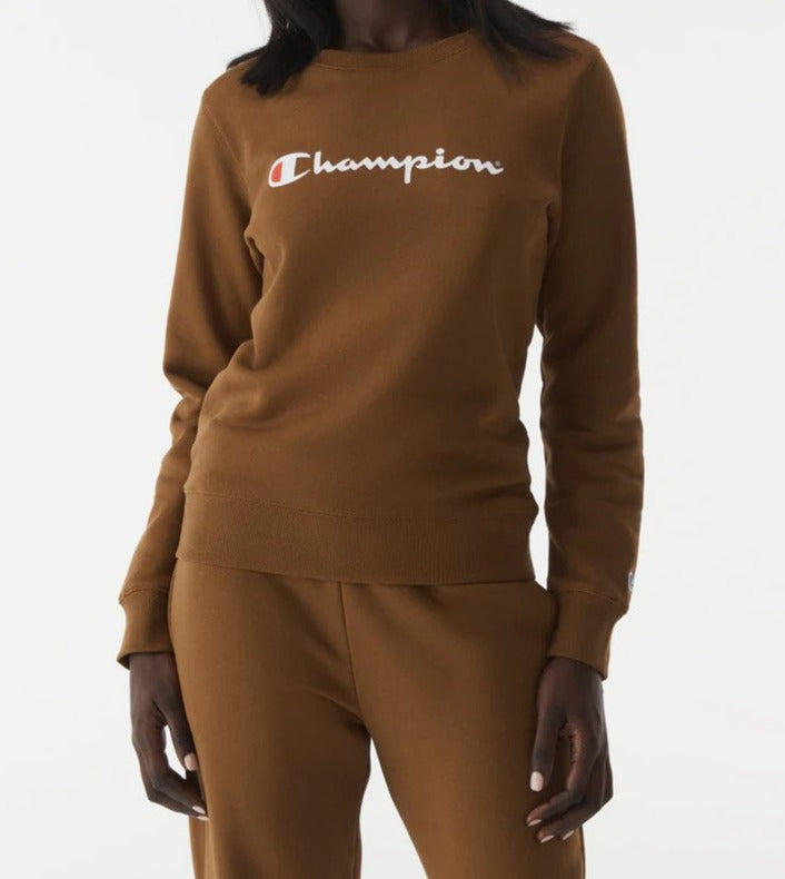 Champion Women's Script Crew Sweatshirt - Prairie Plains