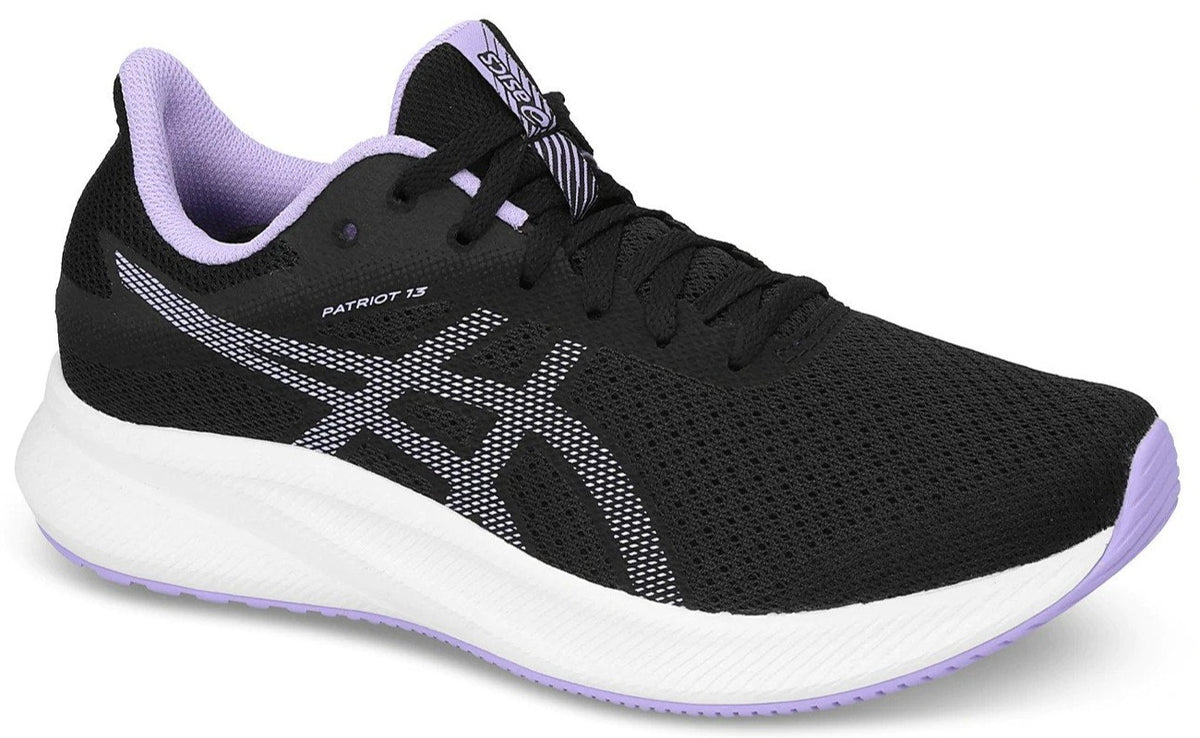 ASICS Women's Patriot 13 Running Shoes - Black/Digital Violet
