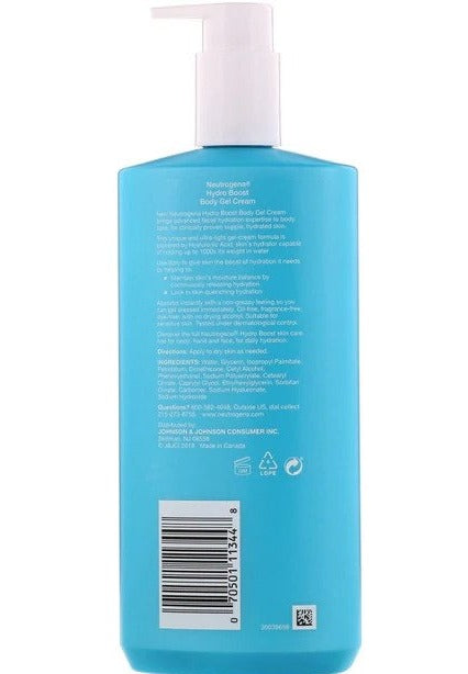 Neutrogena, Hydro Boost, Body Gel Cream, 16 oz (453 g)