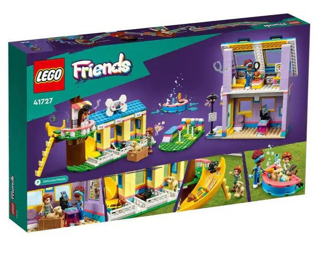 Lego Friends Dog Rescue Centre 41727 Building Toy Set For Ages 7+; With 3 Mini-dolls And 3 Dog Characters (617 Pieces)