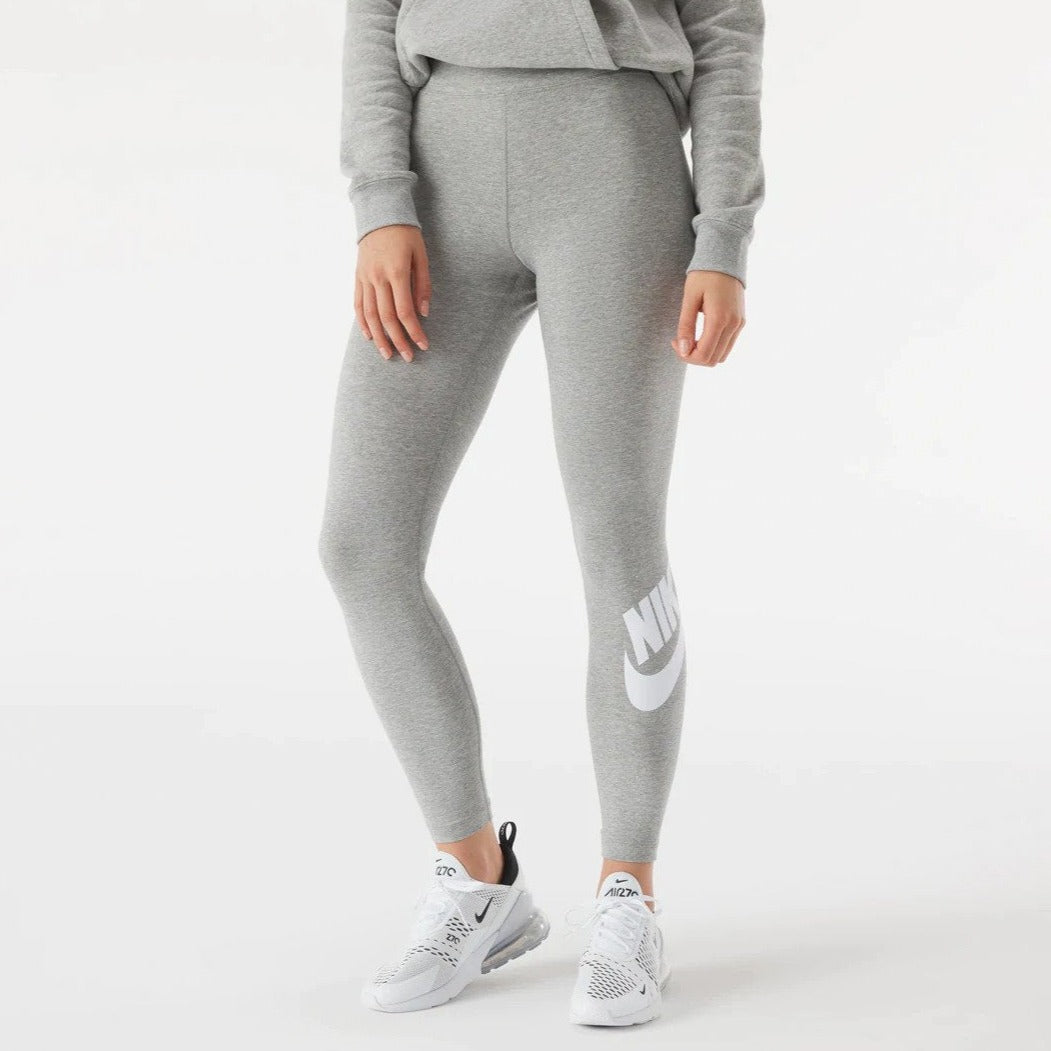 Nike Sportswear Women's Essential Futura Leggings / Tights - Grey Heather/White