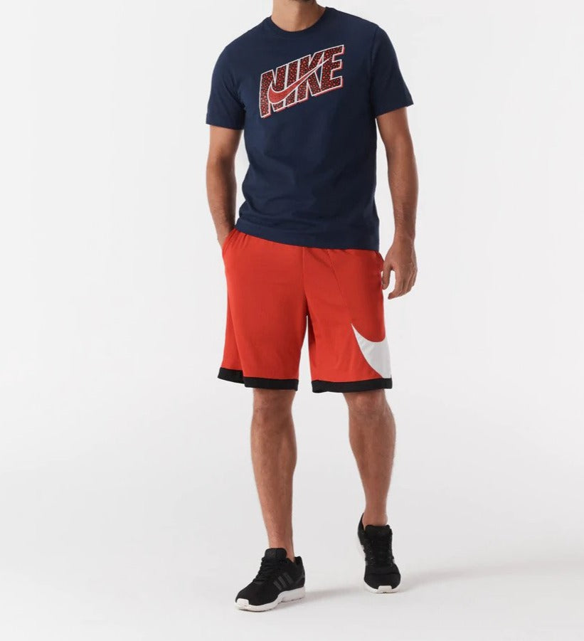 Nike Men's 12-Month Swoosh Tee / T-Shirt / Tshirt - Midnight Navy