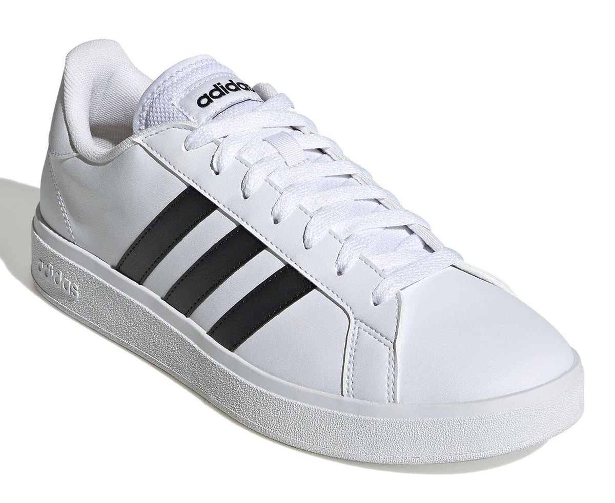 Adidas Men's Grand Court Base 2.0 Sneakers - Cloud White/Core Black