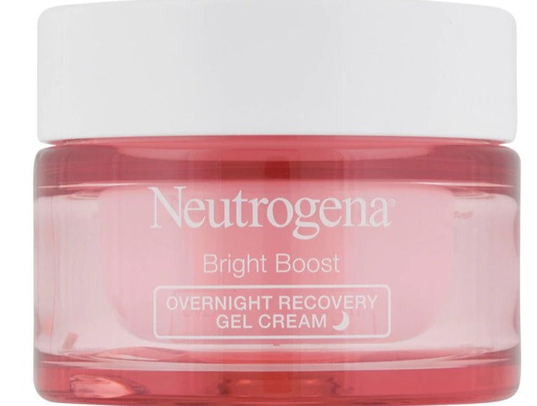 Neutrogena Bright Boost Overnight Recovery Gel Cream Moisturiser 50g