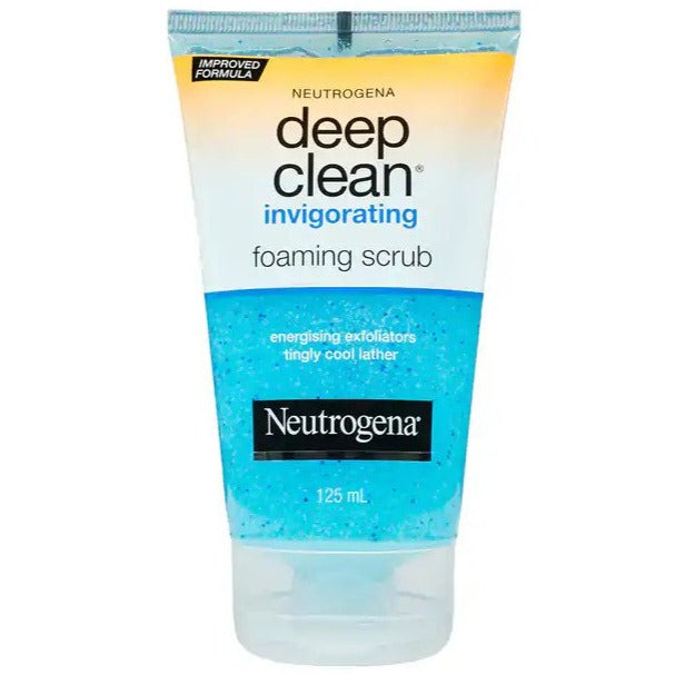 Neutrogena Deep Clean Invigorating Foaming Scrub 125g