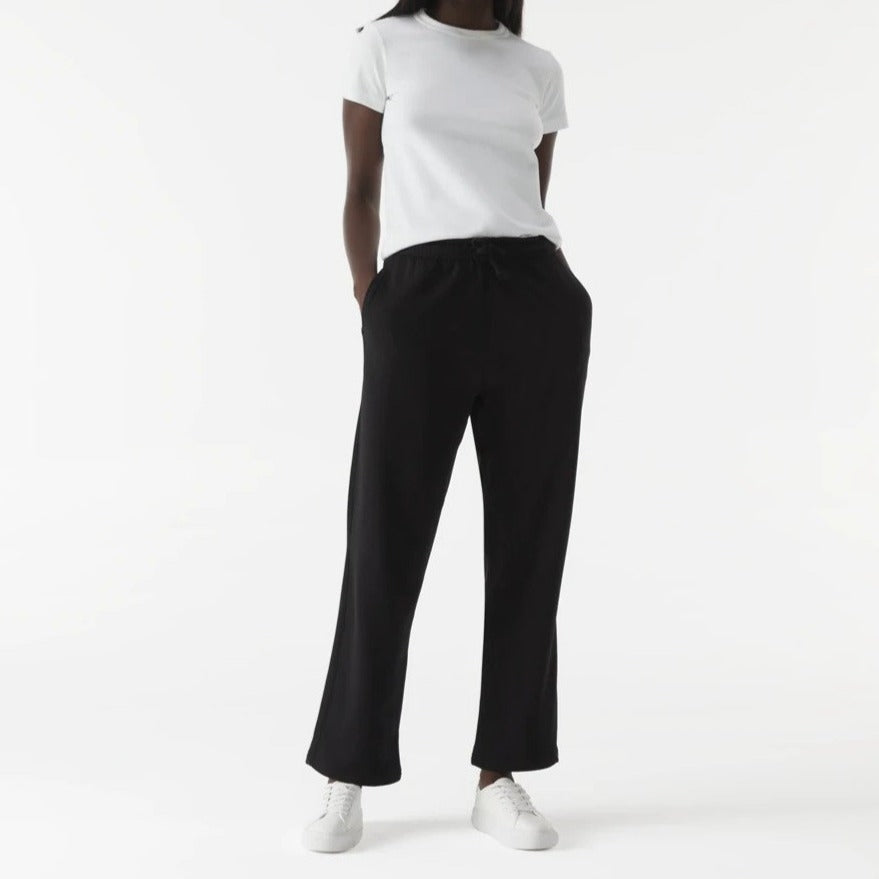 Champion Womens Wide Leg Trackpants / Tracksuit Pants - Black