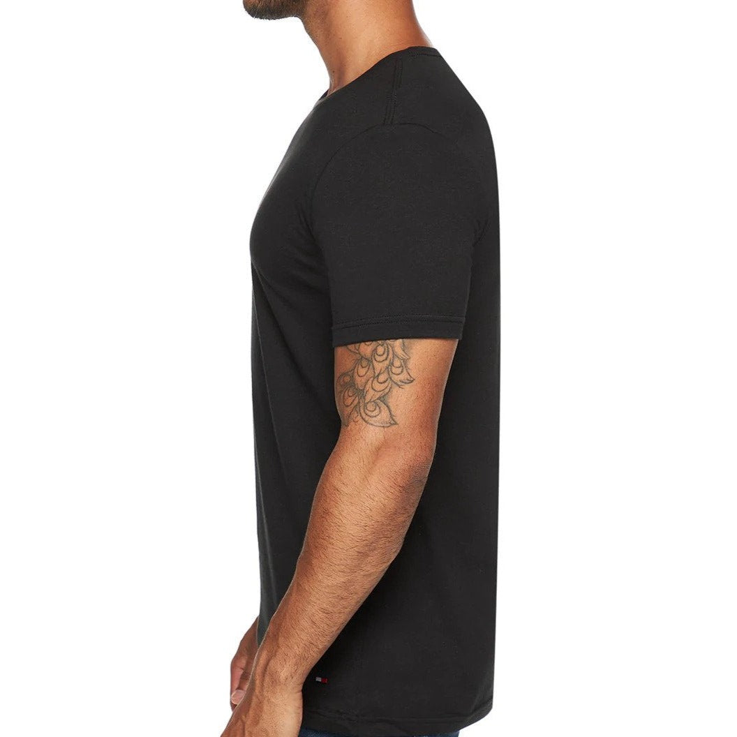 Tommy Hilfiger Men's Classic Crew Neck Tee / T-Shirt / Tshirt 3-Pack - Black