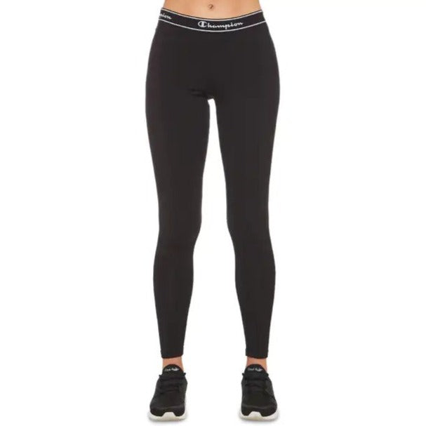 Champion Women's CH Script Tights / Leggings - Black