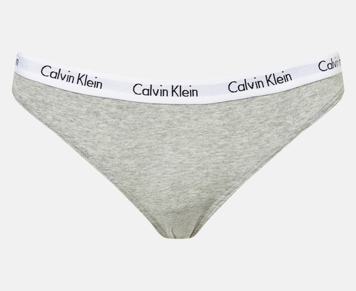 Calvin Klein Women's Carousel Bikini Briefs 5-Pack - Black/Nymph's Thigh/Tawny Port/Grey Heather/Confetti