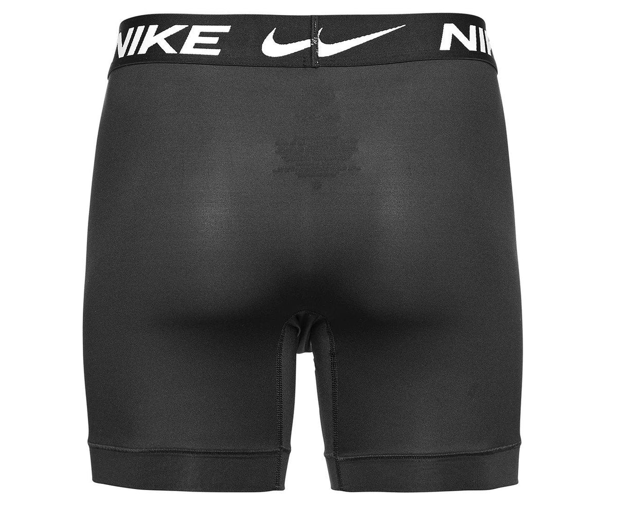 Nike Mens Dri-FIT Essential Micro Boxer Briefs 3-Pack - Black