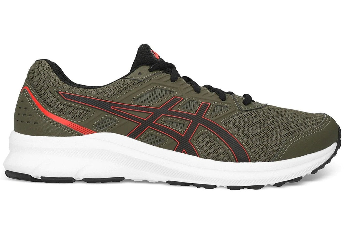 ASICS Men's Jolt 3 Running Shoes - Mantle Green/Black