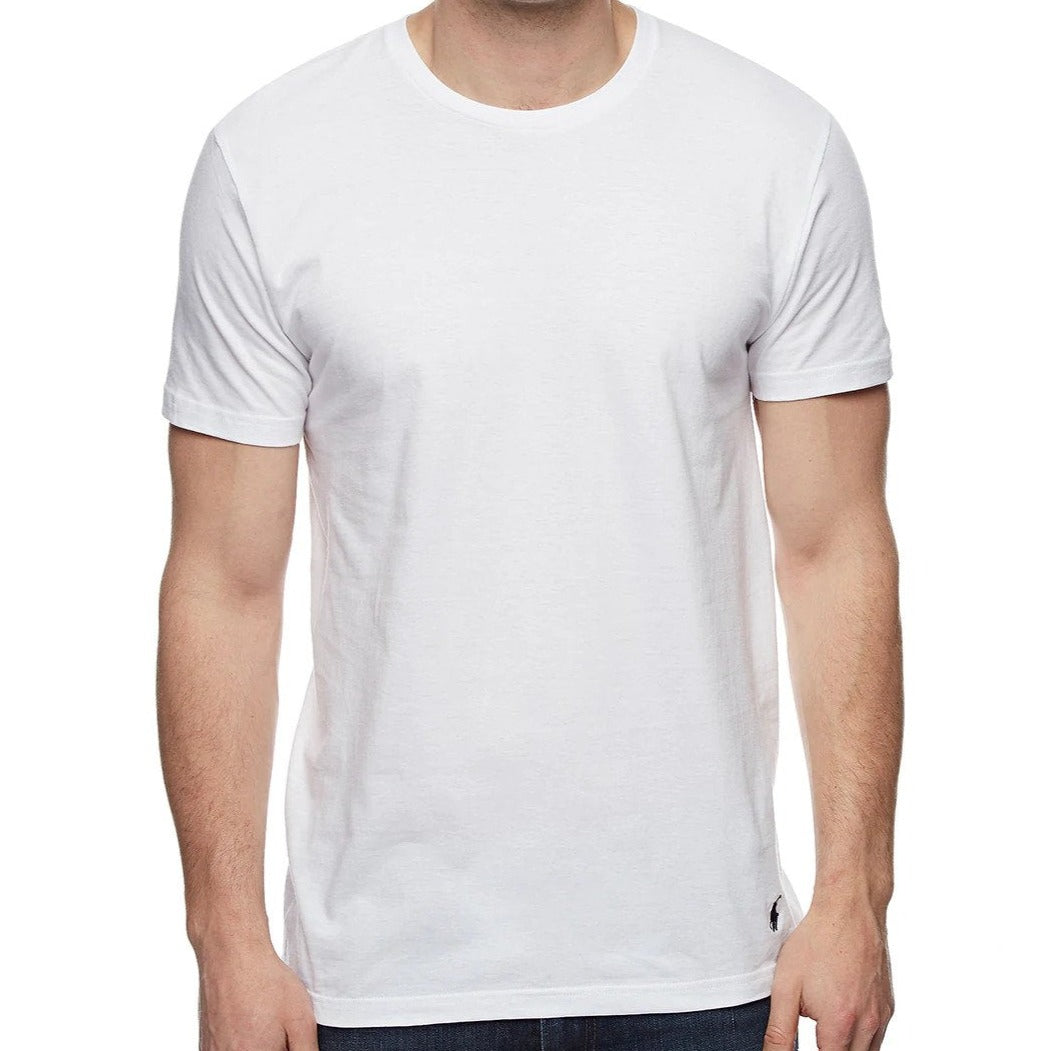 Polo Ralph Lauren Men's Crew Neck T-Shirt 3-Pack - White