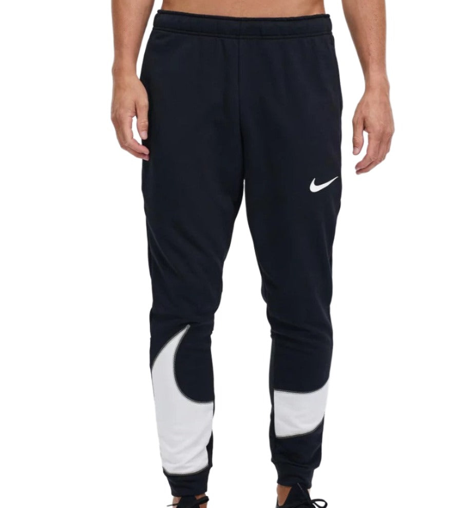 Nike Mens Dri-FIT Fleece Pants - Black & Summit White